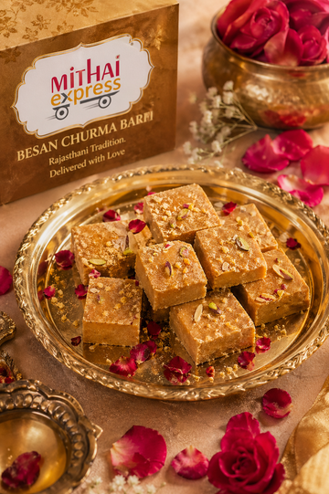 Besan Churma Barfi 400g